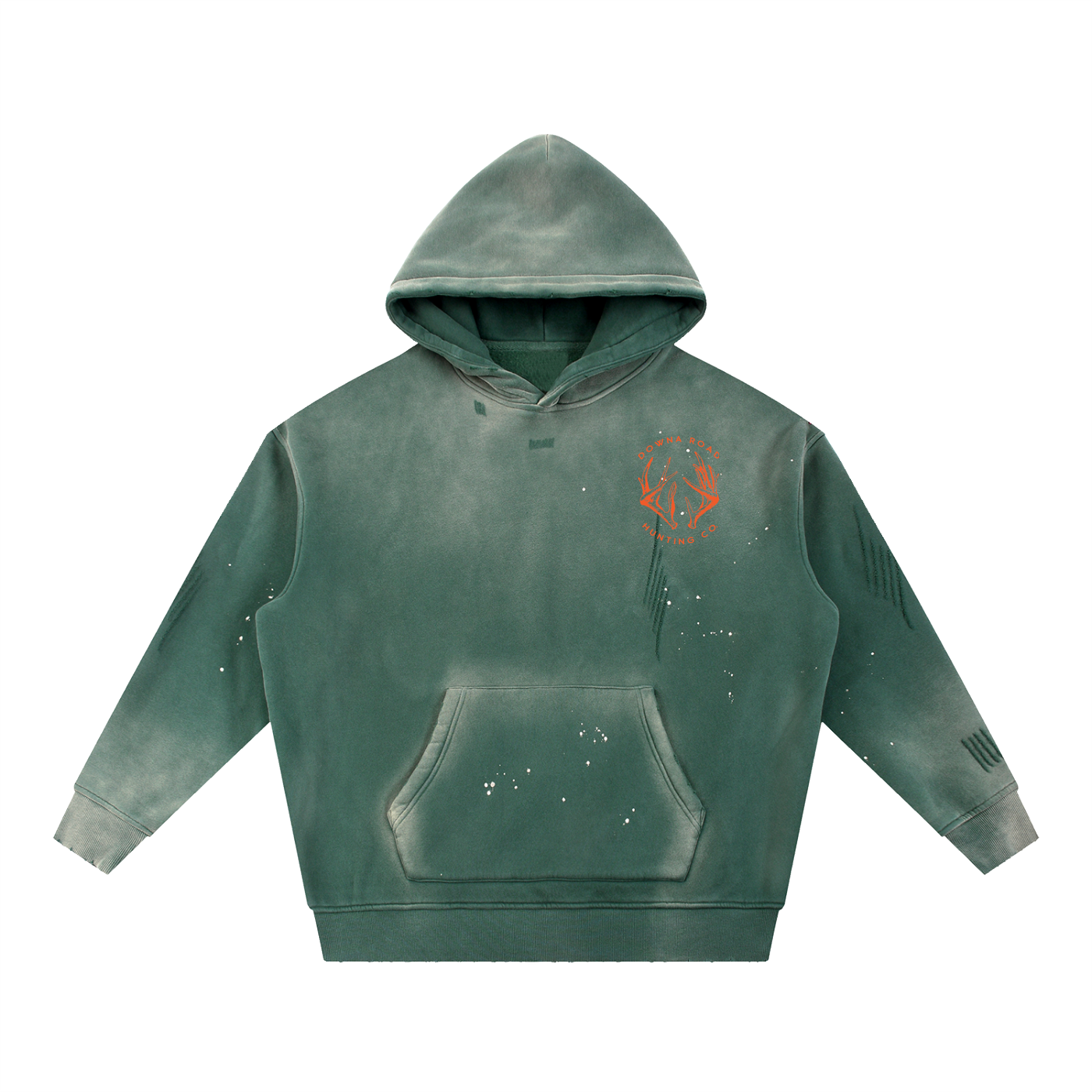 Vintage Downa Road Co. Fleece Hoodie